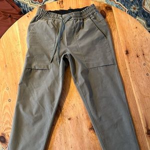 Lululemon Pull On Canvas ABC Pant Medium Olive Green
